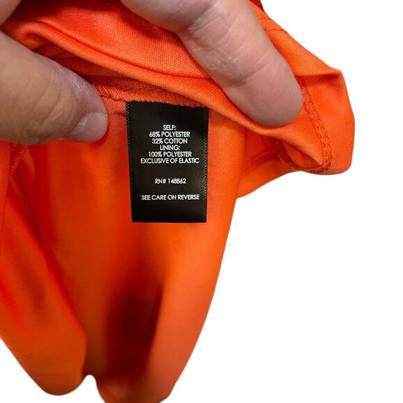 Torrid Midi Lined Lace Up Sweetheart Neckline Dress 2X 18-20 Floral Ruffle Red - Picture 7 of 12